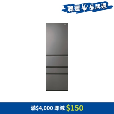 TOSHIBA 東芝 - 460公升變頻五門多門式雪櫃 - GR-RM612WE-PGA(TH)-1