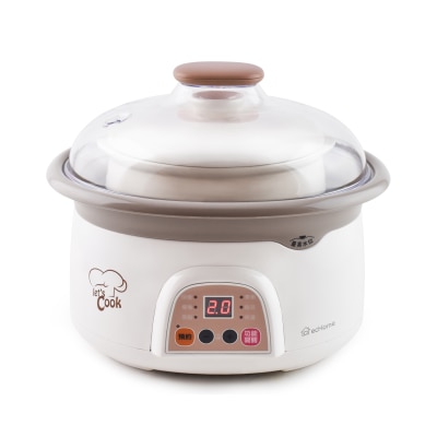 ecHome SP380 Electric Stewing Pot (2.5L)