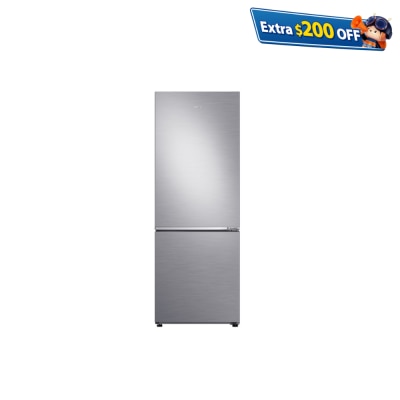 SAMSUNG RB30F4051S8/SH Bottom Mounted Freezer with All Around Cooling 290L Sliver Fridge