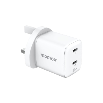 Momax 1-Charge 45W 2位氮化镓充电器 2x USB-C- UM81