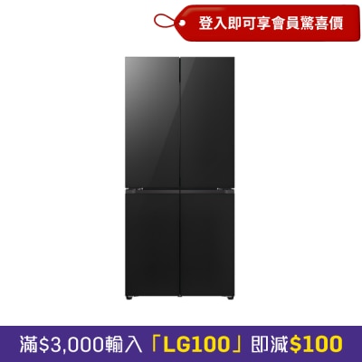 LG 乐金 442公升变频四门对门式雪柜 F554GBMB7B image