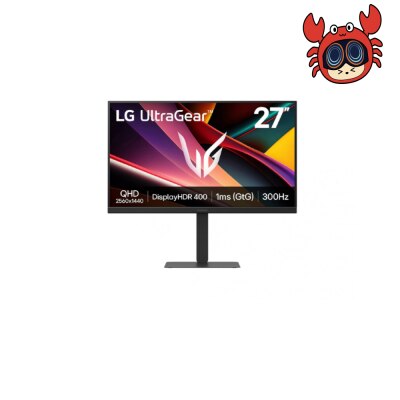 LG 樂金 UltraGear™ 27G640A-B 27" QHD IPS 300Hz 電競顯示屏