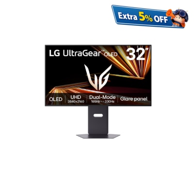 LG 乐金 UltraGear™ 32GX850A-B 32" 4K UHD OLED 165Hz 电竞显示屏