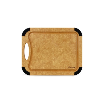 ecHome - Pine wood Fiber Cutting Board with Groove CBPFG3727