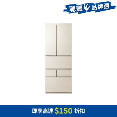 TOSHIBA 東芝 451公升變頻六門對門式雪櫃 - GR-RM598WE-PGA(UC)