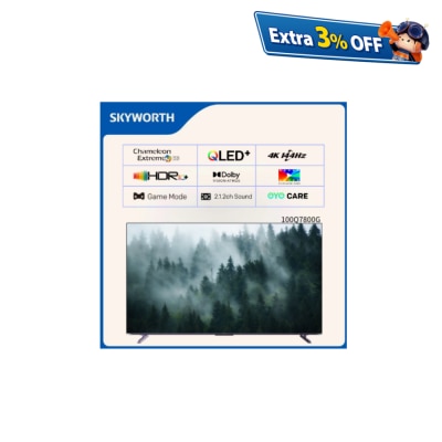 SKYWORTH 100Q7800G 100" 4K QLED GOOGLE TV