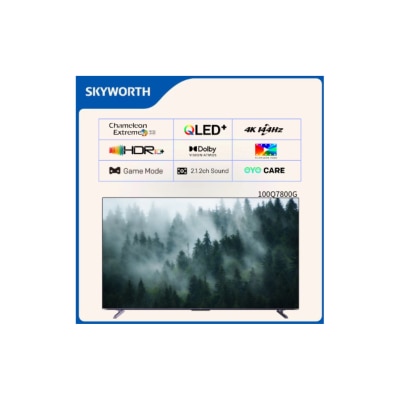 SKYWORTH 創維 100Q7800G 100" 4K QLED GOOGLE電視