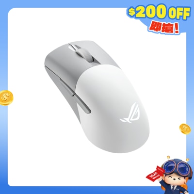 ASUS 华硕 - P709 ROG Keris Aimpoint 75g 轻量无线 RGB 电竞滑鼠