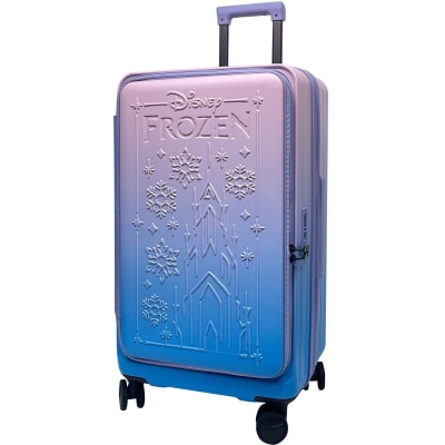DISNEY Frozen PC Zipper Front Opening  Suitcase 28"