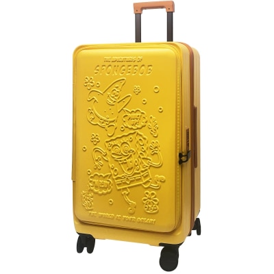 HALLMARK Spongebob PC Zipper Front Opening  Suitcase 26"