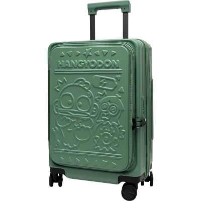 Sanrio Hangyodon PC Zipper Front Opening  Suitcase 20"