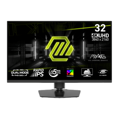 MSI 微星 MAG 322URDF E16 32" 4K 160Hz / FHD 320Hz 双模 电竞显示屏