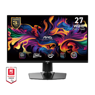 MSI 微星 MAG 271QP QD-OLED X24 27" 2K 240Hz 电竞显示屏