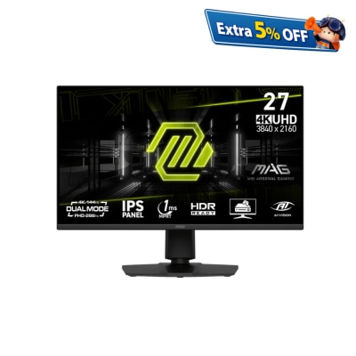 MSI MAG 275UPD E14 27" 4K 288Hz IPS Dual Mode Gaming Monitor