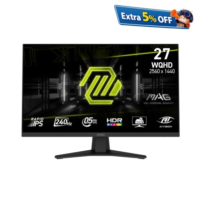 MSI 微星 MAG 274QF X24 27" WQHD Rapid IPS 240Hz 电竞显示屏