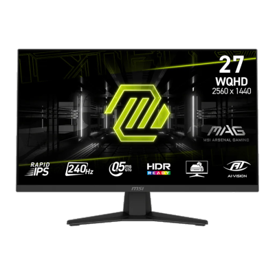 MSI 微星 MAG 274QF X24 27" WQHD Rapid IPS 240Hz 电竞显示屏