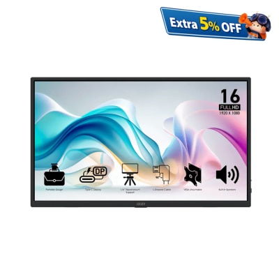 MSI 微星 PRO MP165 E6 IPS FHD 15.6" 便攜顯示屏