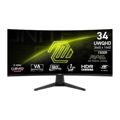 MSI MAG 346CQ 34" UWQHD 180Hz Gaming Monitor