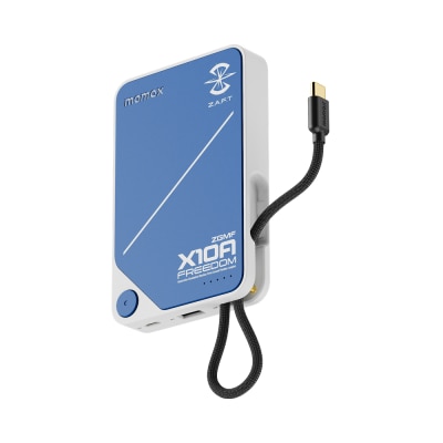 Momax 1-Power X 10000mAh 内置USB-C线移动电源