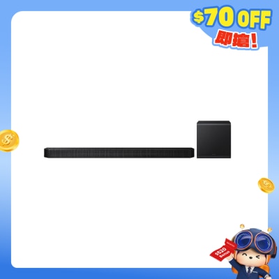 SAMSUNG 三星电子 - Q-series Soundbar HW-Q800F 5.1.2 ch 配重低音喇叭 (2025)