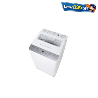 PANASONIC NAF8G10P "Dancing Water Flow" Washing Machine (8kg,drain pump) Japan Type Washer