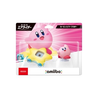 NINTENDO 任天堂 amiibo 卡比＆傳送之星（卡比的馭天飛行者系列）