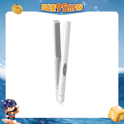 Wheek - WK20-W Titanium Temperature Controlled Hair Straightener Hair Styler Universal Voltage