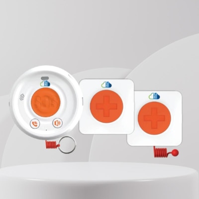 CARER.Home SOS Emergency Home Care Alarm System (3 pieces) HA07