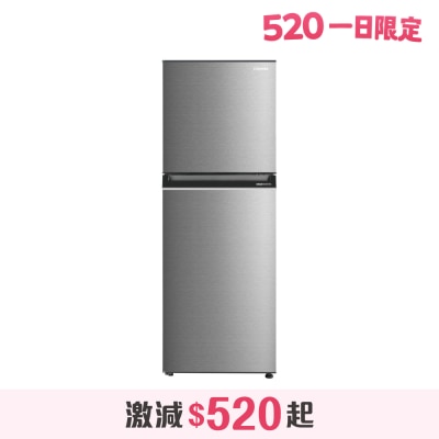 TOSHIBA - 233L Invertor 2 - Door Top freezer Refrigerator - GR-RT300WE-PMA(57)