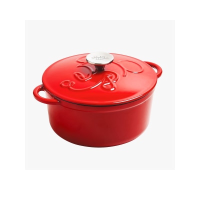 Meyer 美亞 迪士尼 x 美亞 20厘米/2.5公升紅色琺瑯鑄鐵鍋
