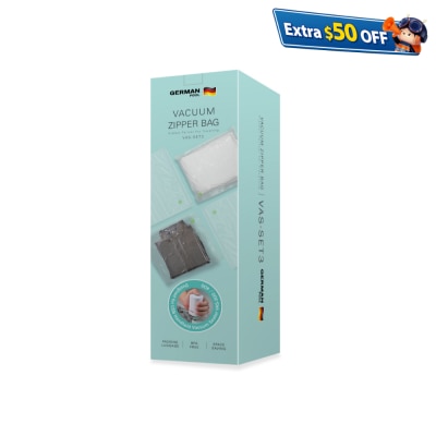 GERMAN POOL Vacuum Zipper Storage Bag (5pcs / XXL)