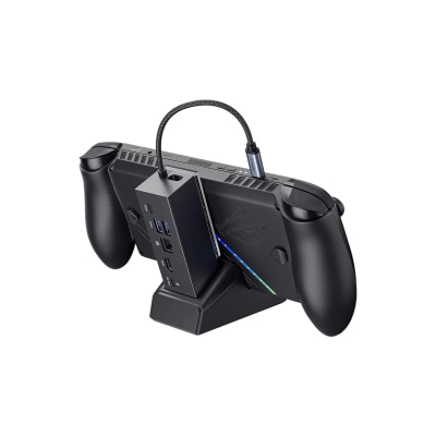 JSAUX HB0609B 電競手提遊戲機用 6 合 1 多功能擴充基座