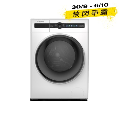SHARP 8KG 1200RPM Steam Front Load Washer ES FH8CH W image