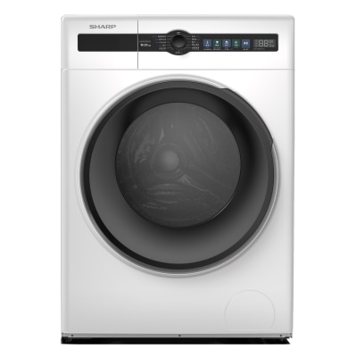 SHARP ES-FH8CH-W 8KG 1200RPM Front Load Washer with Steam Front Load Washer