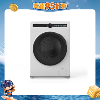 SHARP - ES-FD8CH-W 8/5KG 1400RPM Slim Washer Dryer