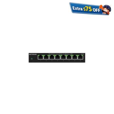 NETGEAR MS308 8埠多千兆(2.5G)以太網非網管Essentials交換機