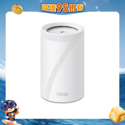 TP-Link - Deco BE68 BE14000 Tri-Band Wi-Fi 7 Mesh System (1-pack)
