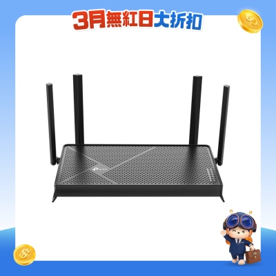 TP-Link - Archer BE3600 Wi-Fi 7 Dual-Band EasyMesh Router