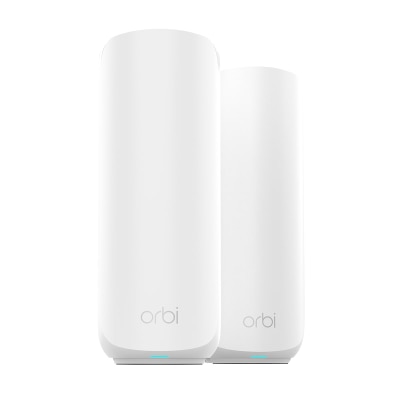 NETGEAR Orbi RBE372 双频 BE3600 Mesh WiFi 7 无线系统 (两件装)