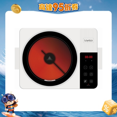 Loyola - LC9203 高效輕觸式多用途座檯單頭輕便電陶爐 電飯煲
