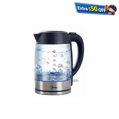 MIDEA MKG1724J 1.7L Glass Electric Kettle