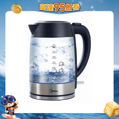 MIDEA 美的 - MKG1724J 1.7公升玻璃電熱水壺