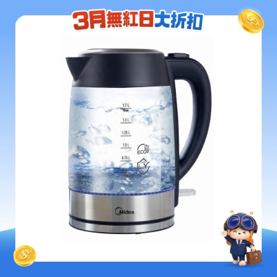 MIDEA 美的 - MKG1724J 1.7公升玻璃电热水壶