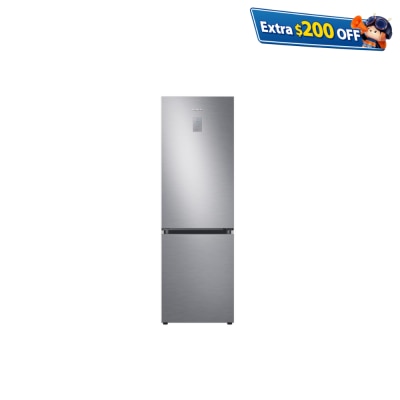 SAMSUNG RB34F675DS9/SH Bespoke AI Bottom Mounted Freezer with SmartThings AI Energy SpaceMax™ 340L Silver Fridge