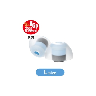 LEPIC - clear Eartips (L size / 2 pairs)