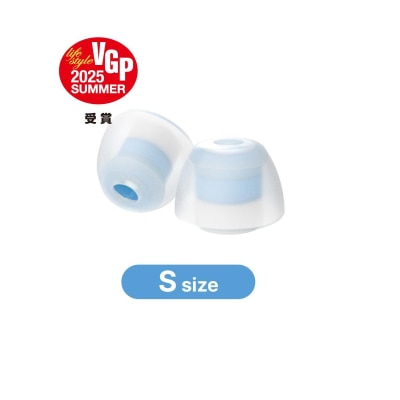 LEPIC clear Eartips (S size / 2 pairs)