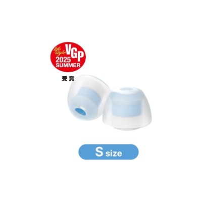 LEPIC clear Eartips (S size / 2 pairs)