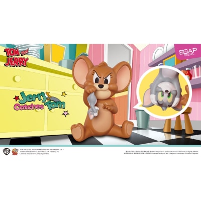 Soap Studio Tom and Jerry - Jerry Catches Tom Statue