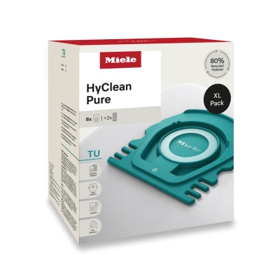MIELE XLHCPTU HyClean Pure TU Dust Bag  XL-Pack (Set of 2 Boxes)