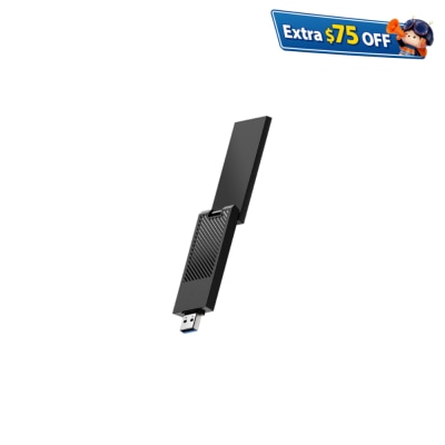 Cudy多酷 WU5400 AX5400 三频 Wi-Fi 6E USB 3.0 接收器